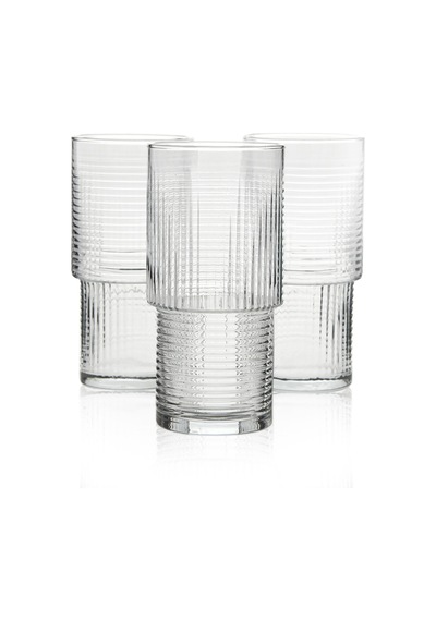 Lavv Helen 3'lü Bardak Seti - 400 Ml Renkli