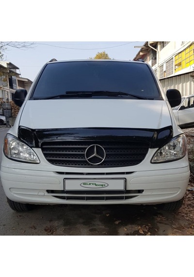 EUROCAP Mercedes Vito W639 Ön Kaput Koruma Rüzgarlığı 3mm Parlak