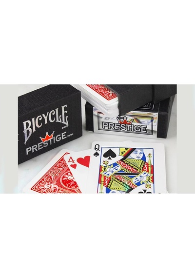 Bicycle Prestige Red Kırmızı %100 Plastic Premium Oyun Kağıdı İskambil Kartları Destesi