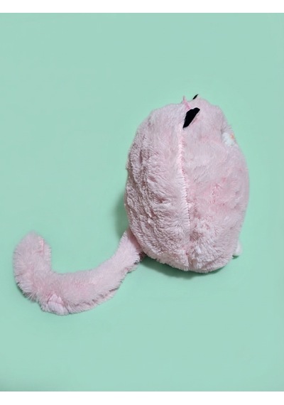 Pelul Oyuncak Obez Kedi 40 Cm Pembe