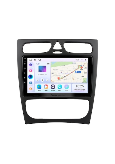 Mercedes Benz C Clk 2002-2004 Uyumlu Multimedya Navigasyon Usb Kamera Carplayer 6 Ram