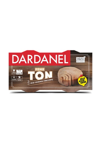 Dardanel Füme Ton Balığı 2x140 G - 2 Adet Tarı