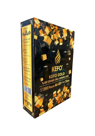 Kefo Gold Hindistan Cevizi Kömürü 4 Kg