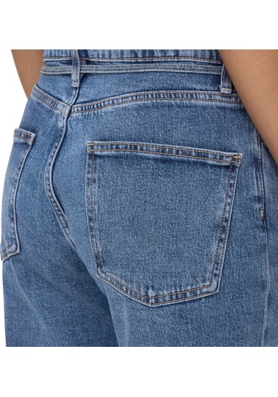 Only Kadın Yüksek Bel Dar Kesim Jeans 15347668 Mavi