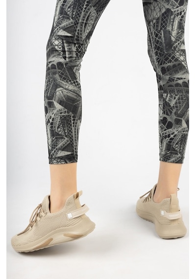 Pasomia 062 Triko Unisex Spor Ayakkabı Bej