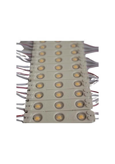 1,2 Watt 3lü Lensli Gün Işığı Led Modül 2835 Reklamcı Modül 10 Adet