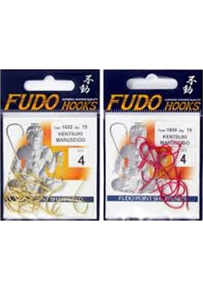 Fudo 1601 Kentsukı Maruseıgo Black Nikel Olta Iğne Kanca