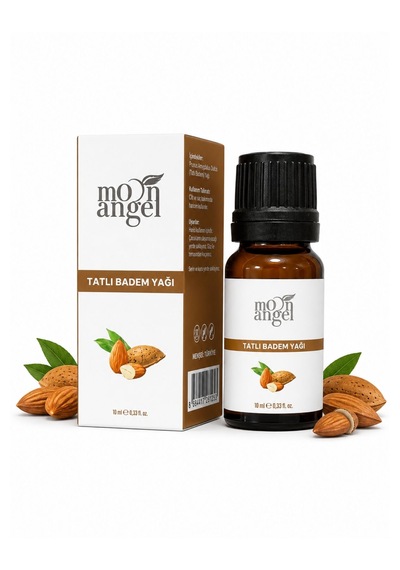 Doğal Tatlı Badem Yağı %100 Bakım Yağı 10 Ml