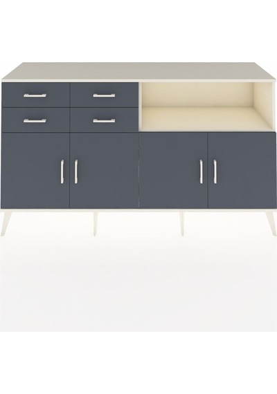Kronos Konsol 4 Raflı 4 Çekmeceli 4 Kapaklı 176x59x99 Aytaşı-antr Aytaşı-antrasit Kronos Konsol 4 Raflı 4 Çekmeceli 4 Kapaklı 176x59x99 Aytaşı-antr Aytaşı-antrasit