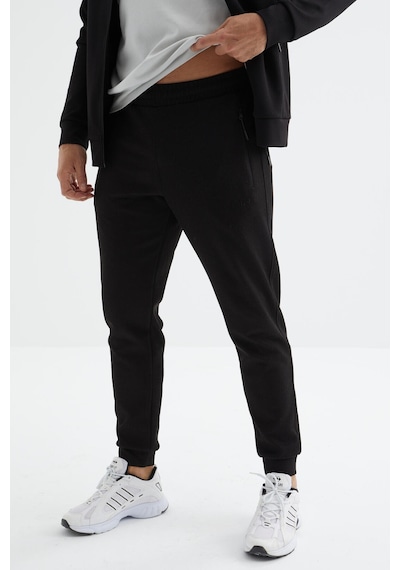 Tommy Life Hugo Siyah Jogger Erkek Eşofman Takım - 85198 Siyah