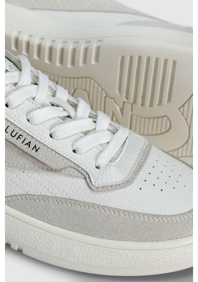 Lufian 112230252 Isaac Sneaker Erkek Deri Ayakkabı Beyaz
