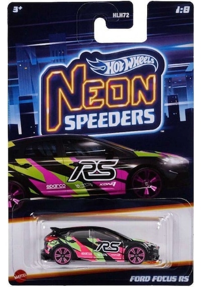 Hot Wheels Neon Speeders Ford Focus Rs Arabaları