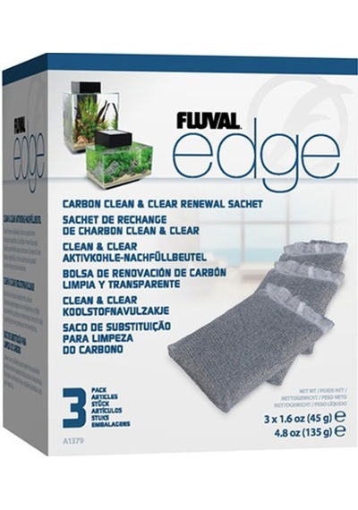 Fluval - 132 - Edge Karbon Filtre - Glblseme - 3 Lü