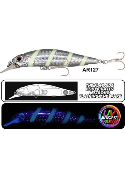 Eurofish Aragon Kıck Sinking 75mm 9gr Maket Balık Ar127