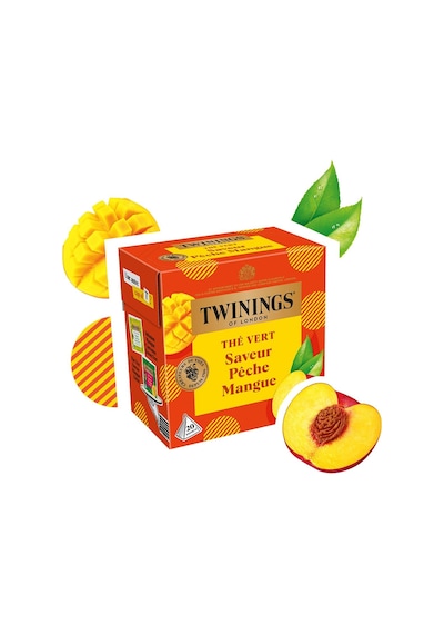 Twinings Şeftali Ve Mango Aromalı Yeşil Çay 20 Bardak Poşet