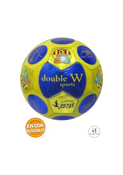 Futbol Topu - Parlak Yüzeyli Kaliteli Parlak Futbol Topu