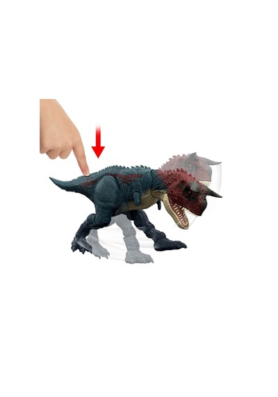 Jurassic World Sesli Carnotaurus Dev Dinozor Figürü 43 Cm Jkg85