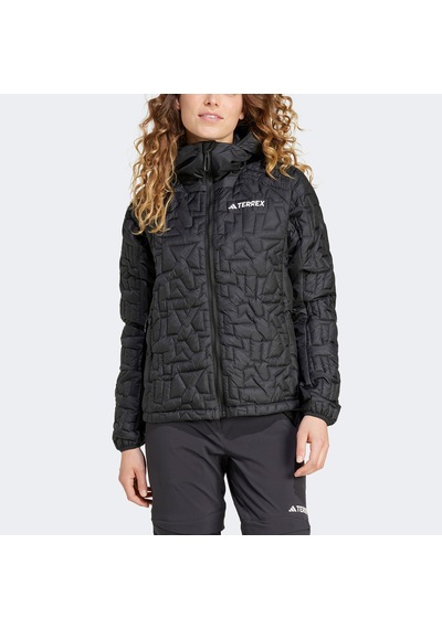 Adidas Terrex Xperior Primaloft Loose Fill Insulated Kadın Siyah Mont Düz It3229 2800282