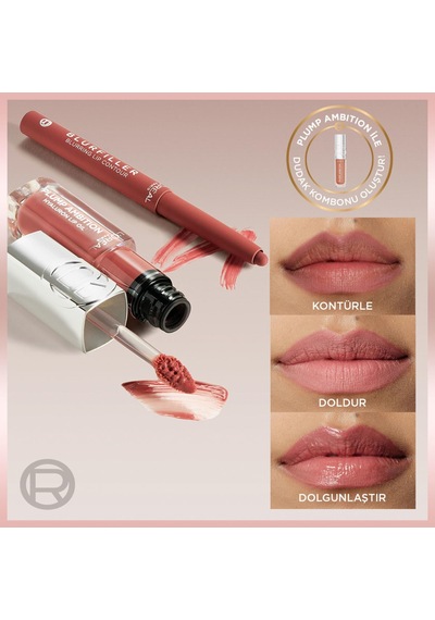 L'oreal Cosmetics Paris Blurfiller Dudak Kalemi 570 Çok Renkli