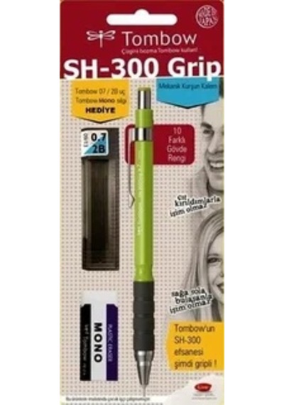 Tombow Sh-300 Grip Versatil Kalem Seti 0,7 Sarı Çok Renkli