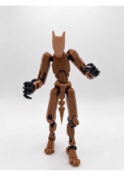 Wolf Dummy 13 Hareketli Eklemli Aksiyon Figürü 15 Cm 3d Baskı Koleksiyon Modeli Kurt