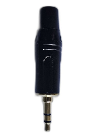 3.5 Mm Stereo Çivi Jak Lehim Tipi Fiş Kulaklık Aux Bilgisayar Ses Kablosu Giriş Tamir Jakı Siyah