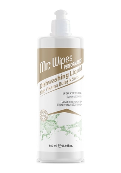 MR WİPES PERFORMANCE ELDE YIKAMA BULAŞIK SIVISI 500ML