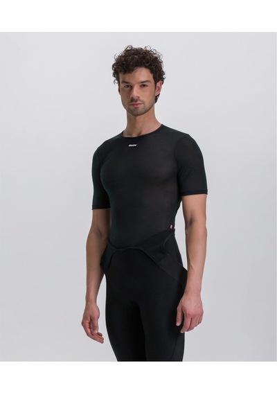 Santini Dry Baselayer Kısa Kollu İçlik Primaloft Kumaş Bm001glldry Siyah