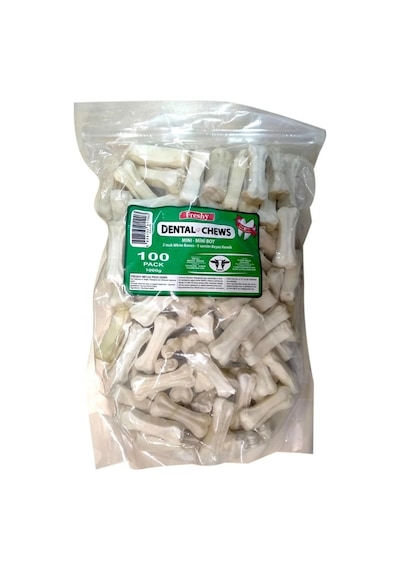 Freshy Dental Chews Sütlü Kemik Köpek Ödülü Mini Boy 100'lü