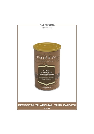 Caffe Rino Keçiboynuzu Aromalı Türk Kahvesi 250 G