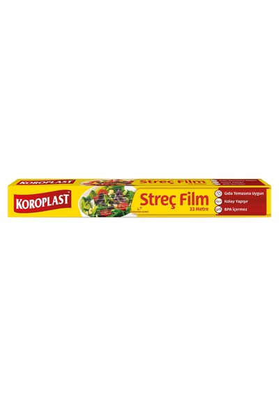 Koroplast Streç Film 33 M - 4 Adet Tarı