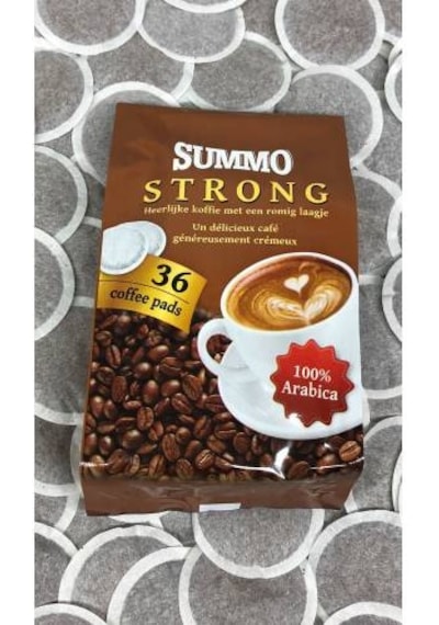Summo Strong 108'li Avantaj Paketi Senseo Pads Coffee Pod Kahve Kapsülü 3 x 36'lı