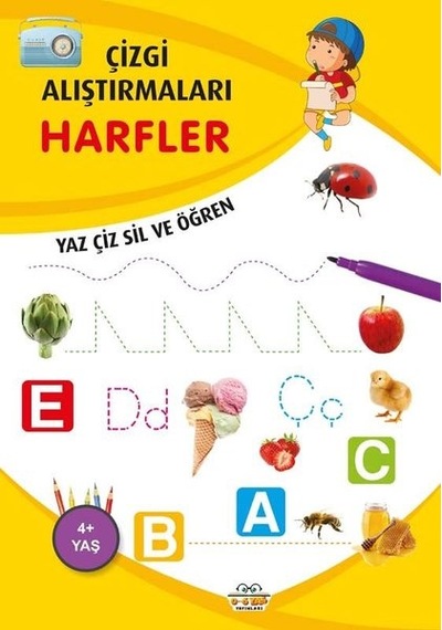 Harfler - Çizgi Alıştırmaları 4+ - Emine Ulusoy