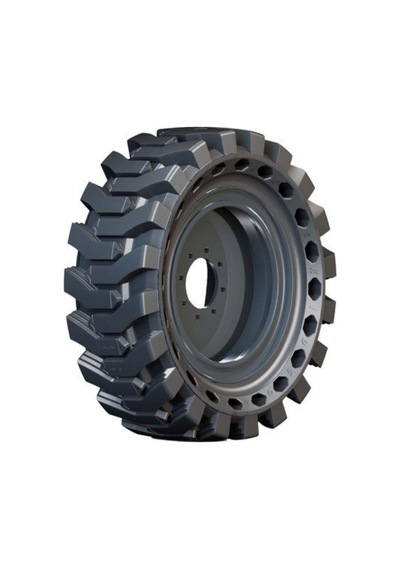 36x14-20 Skid Solid Jantlı Sağ Bobcat Lastiği