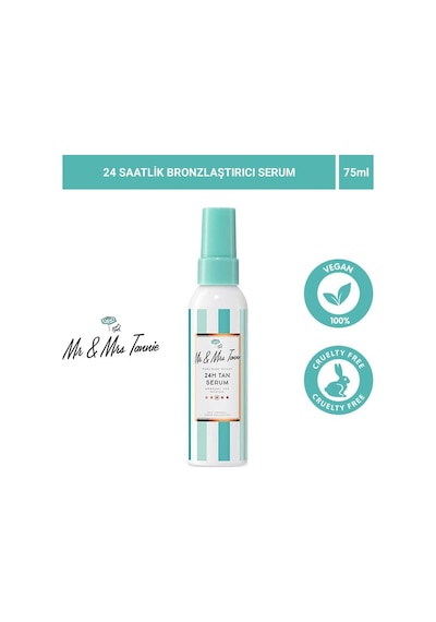 Mr & Mrs Tannie 24 Saatlik Bronzlaştırıcı Serum 75