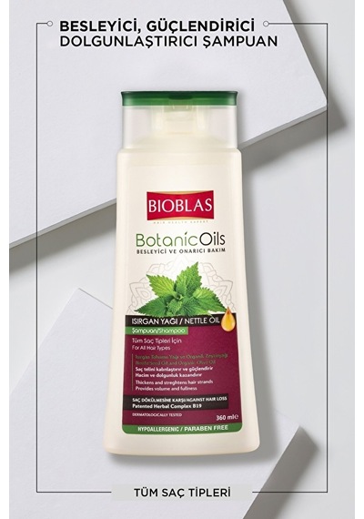 Bioblas Şampuan Botanic Oils 360 Ml Isırgan Yağı 82197483