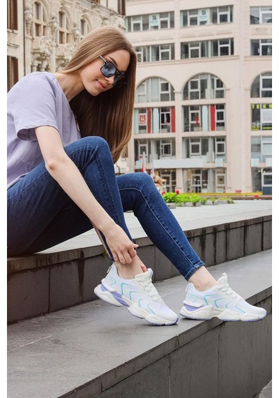 Jump 29907 Wmn Beyaz Spor Ayakkabı Beyaz