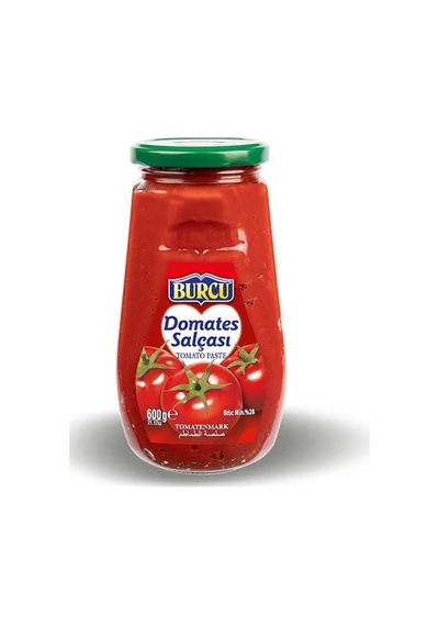Burcu Domates Salçası 600 Gr Cam 4 Lü