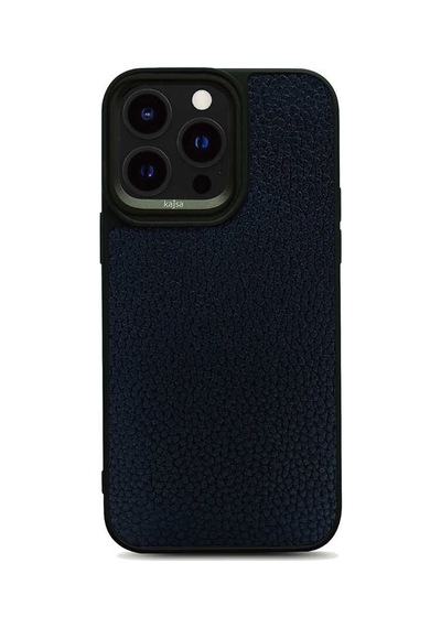 Kajsa Apple Uyumlu iPhone 14 Pro Kılıf Soft Deri Metal Kamera Çerçeveli ​Kajsa Litchi Kapak KAJSA-25511
