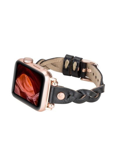 Apple Watch Uyumlu Deri Kordon Wanda 38-40-41mm Rt Rst1 Diğer