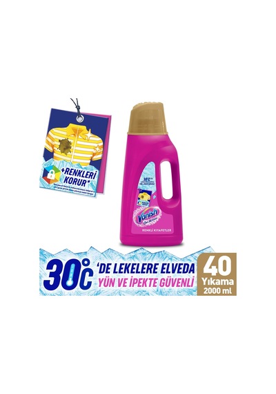 Kosla Multipower Renkliler İçin Leke Çıkarıcı Ve Çamaşır Deterjanı Güçlendirici Sıvı 1 X 2000 Ml