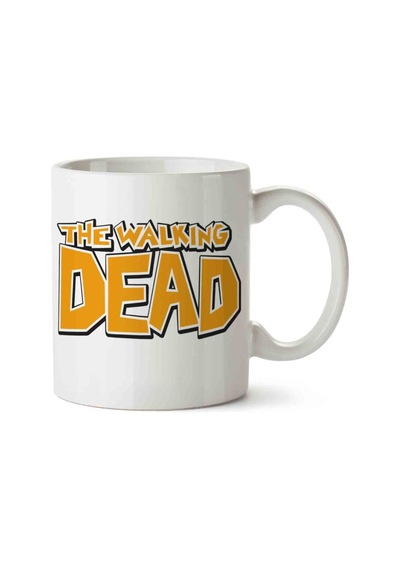 The Walking Dead Rick Grimes Negan Ezekiel İki Tarafı Baskılı Kupa Bardak.jpg
