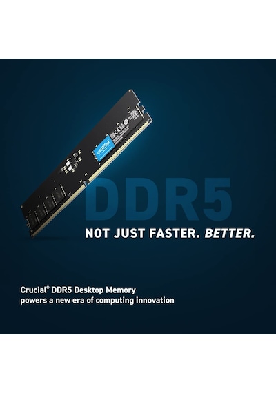 Crucial CB16GU4800 16 GB DDR5 4800 MHz UDIMM CL40 PC Ram