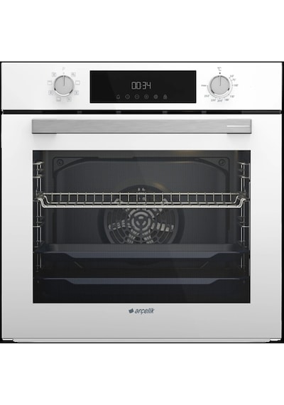 Arçelik AFC 340 B - ADE 606-2 B - OCD T 651 EB Beyaz Üçlü Cam Ankastre Set
