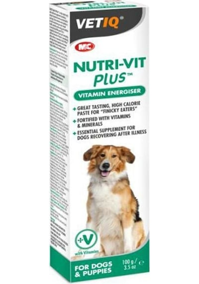 Vetiq Nutri-Vit Plus Köpekler İçin Enerji Verici Vitamin Macunu 100 G