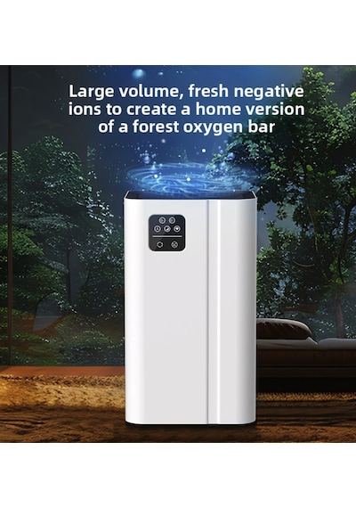 Ultra Clear Uv Etkili Hava Temizleyici Bakteri Öldürme Polen Filtreleme İyon+hepa+uv 3 Katmanlı Turbo Filtre