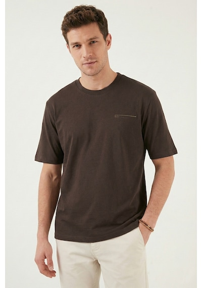 Buratti Erkek T Shirt 5904095 Açık Kahve Açık Kahve