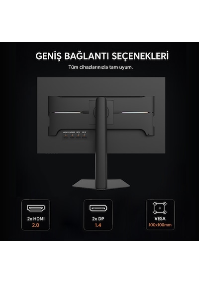 Dexim Dmt012 27" 540hz 0.5ms Fhd Hdmı Dp Hdr Low Blue Light Freesync Fast Ips Pivot Gaming Monitör