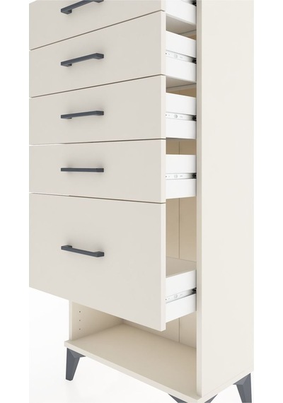 Hyperion Dolap 5 Çekmeceli 60x44x134 Aytaşı-aytaşı Aytaşı
