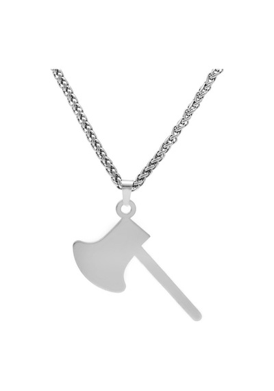 Balta Tasarım Silver Renk Çelik Erkek Kolye (506248017) Metalik